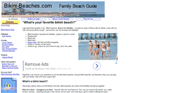 Desktop Screenshot of bikini-beaches.com