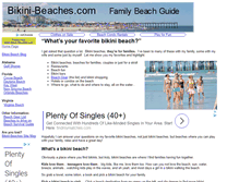 Tablet Screenshot of bikini-beaches.com